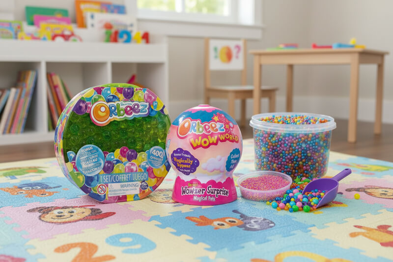 Different Orbeez product series